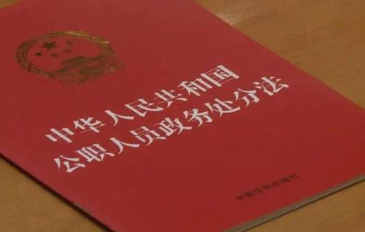 公职人员政务处分法