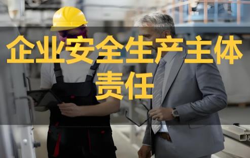 淮南市生产经营单位安全生产主体责任规定2025最新